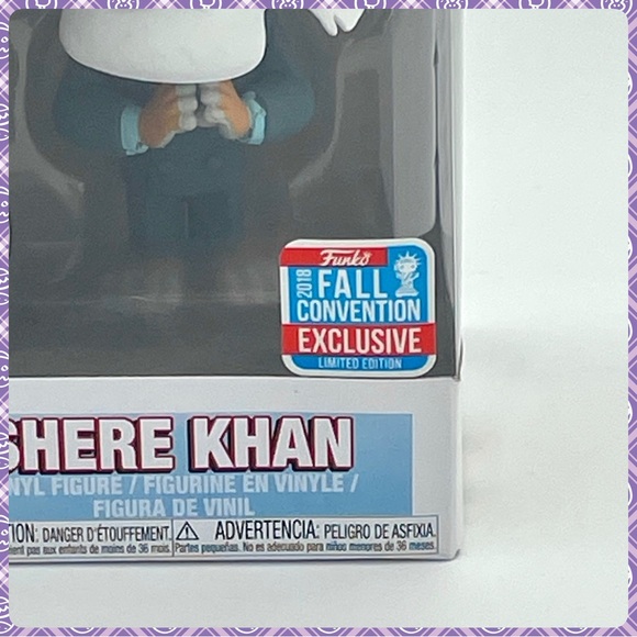 Funko POP 2018 Fall Con Exclusive Disney TALESPIN 446 SHERE KHAN Vinyl Figure - Picture 2 of 9